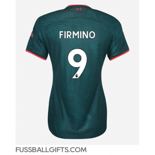 Liverpool Roberto Firmino #9 Fußballbekleidung 3rd trikot Damen 2022-23 Kurzarm